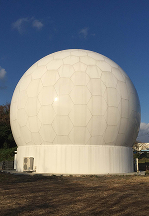 NICT 山川 太陽電波観測用測定 アンテナ